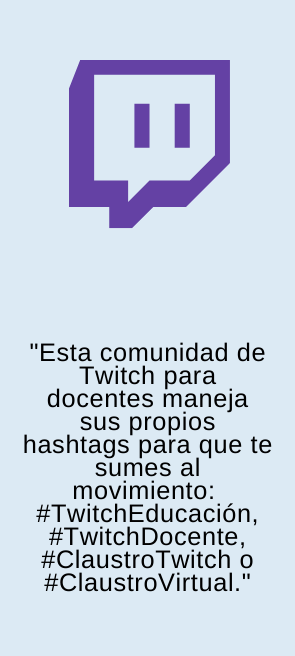 Twitch para docentes