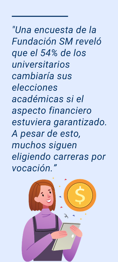 Carreras con salarios más bajos